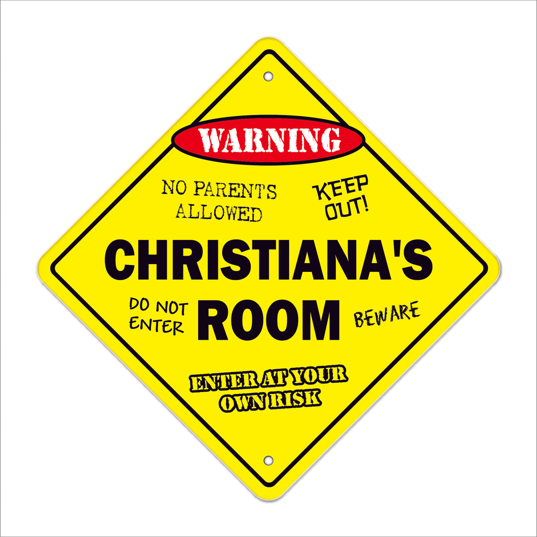 Christiana's Room Sign