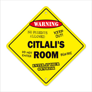 Citlali's Room Sign