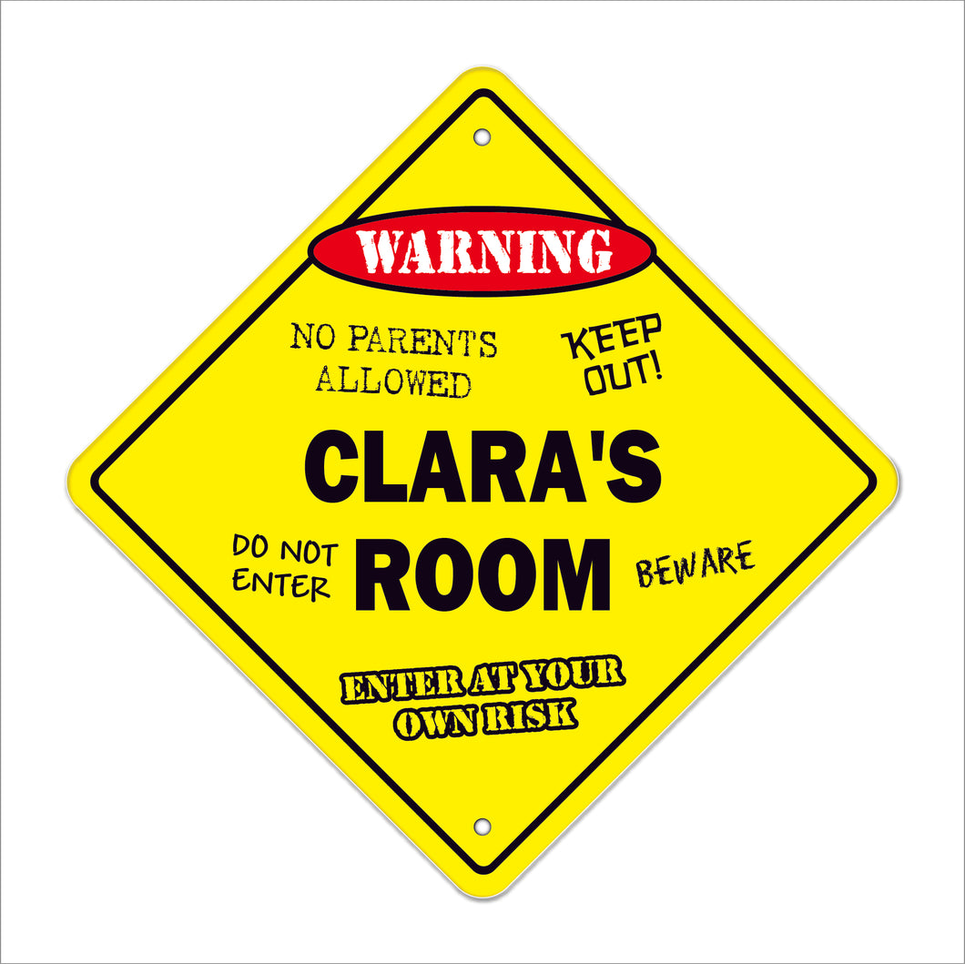 Clara's Room Sign