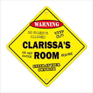 Clarissa's Room Sign