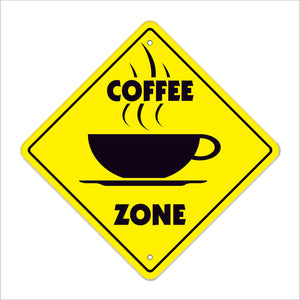 Coffee Crossing Sign