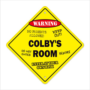 Colby's Room Sign