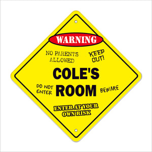 Cole's Room Sign