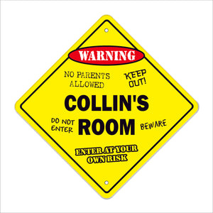 Collin's Room Sign