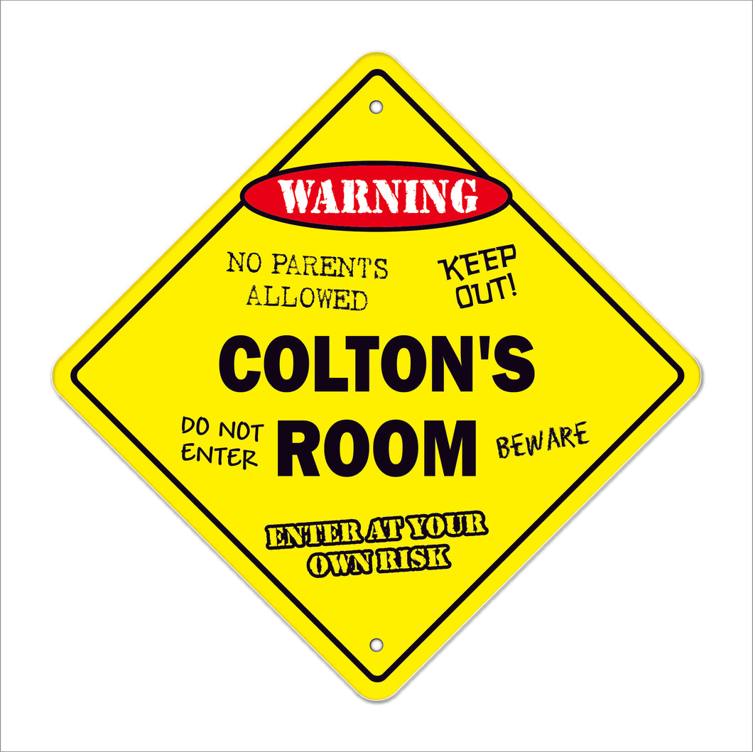 Colton's Room Sign