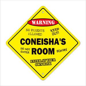 Coneisha's Room Sign