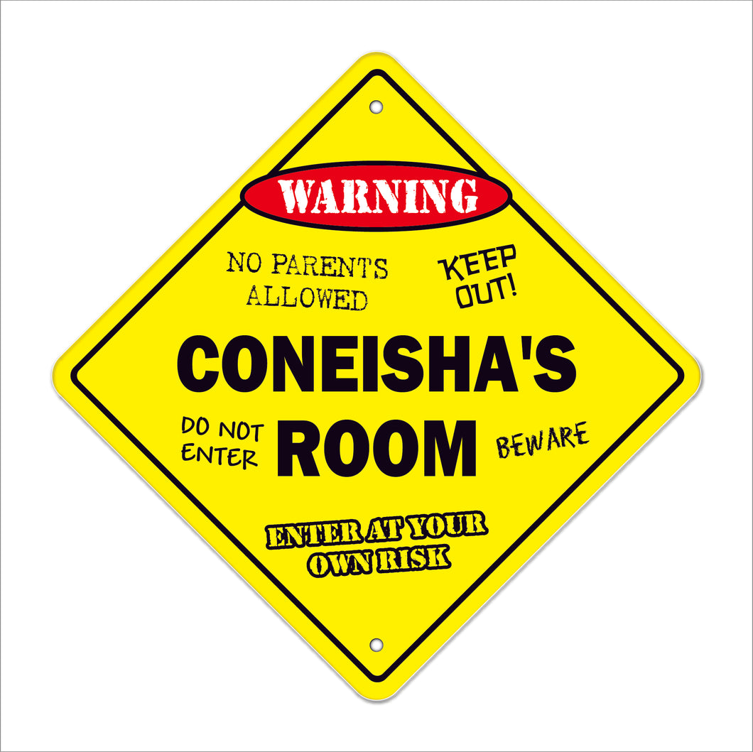 Coneisha's Room Sign