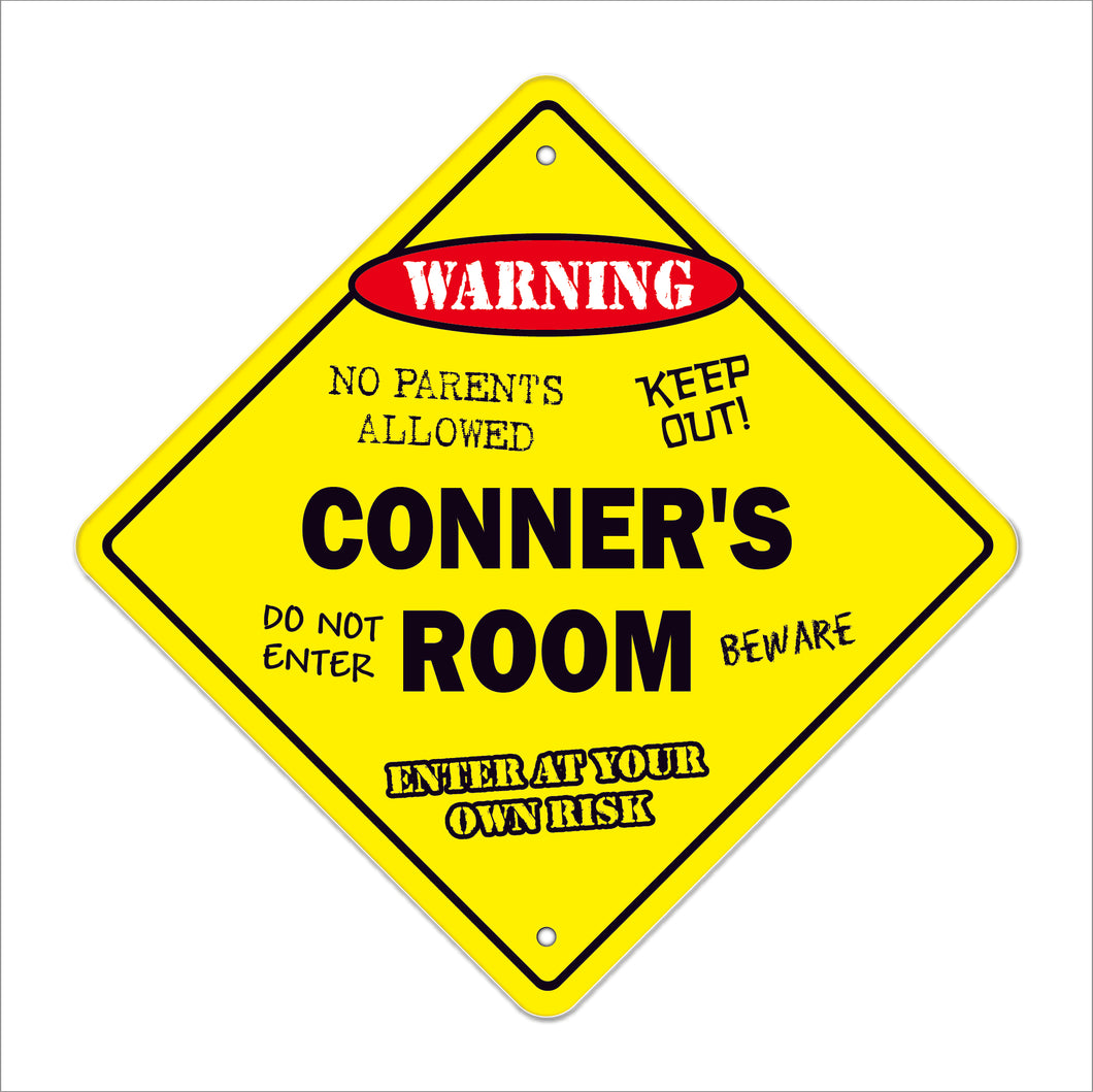 Conner's Room Sign