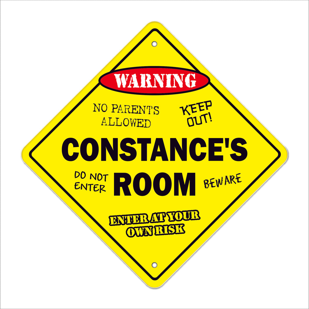 Constance's Room Sign