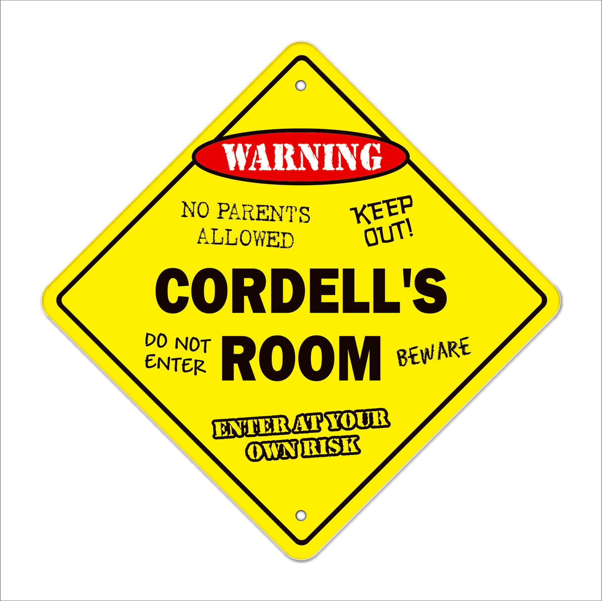 Cordell's Room Sign