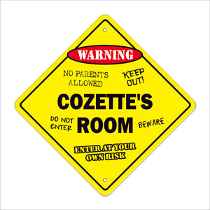 Cozette's Room Sign