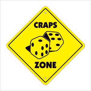 Craps Crossing Sign
