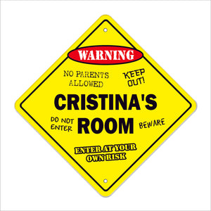 Cristina's Room Sign