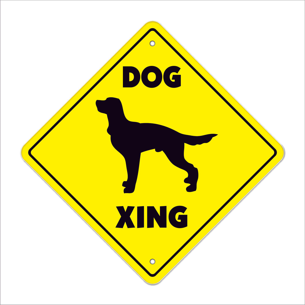 Dog Crossing Sign