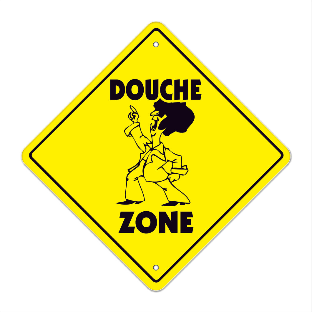 Douche Crossing Sign