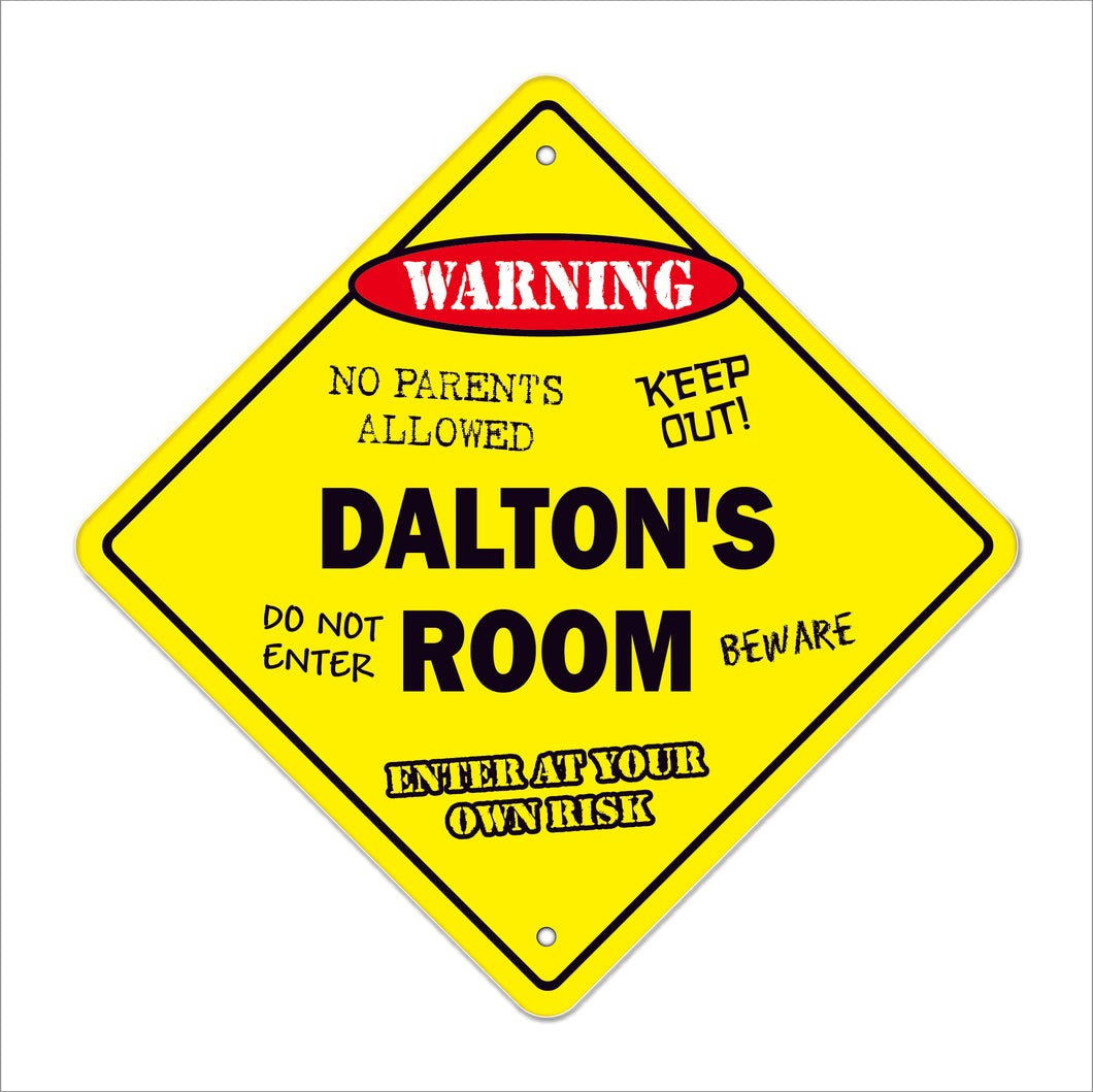 Dalton's Room Sign