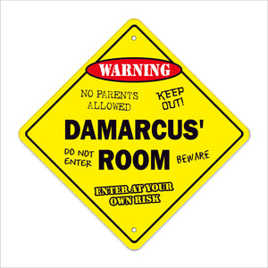 Damarcus' Room Sign