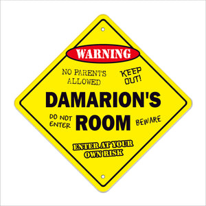 Damarion's Room Sign