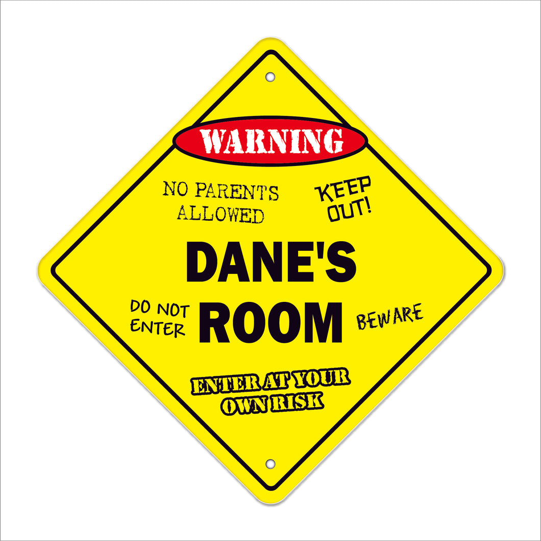 Dane's Room Sign