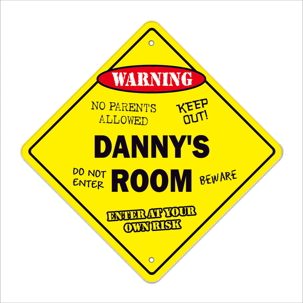 Danny's Room Sign