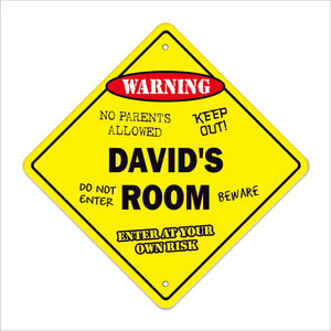 David's Room Sign