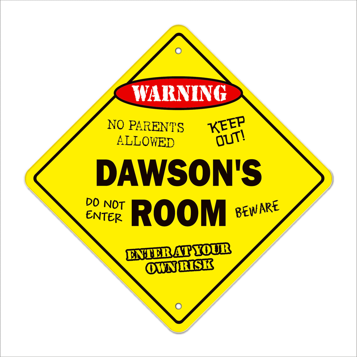 Dawson's Room Sign