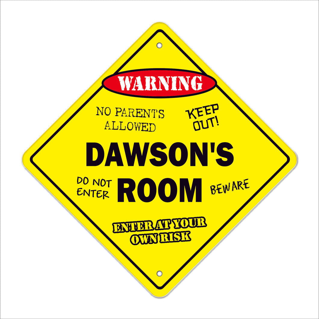 Dawson's Room Sign