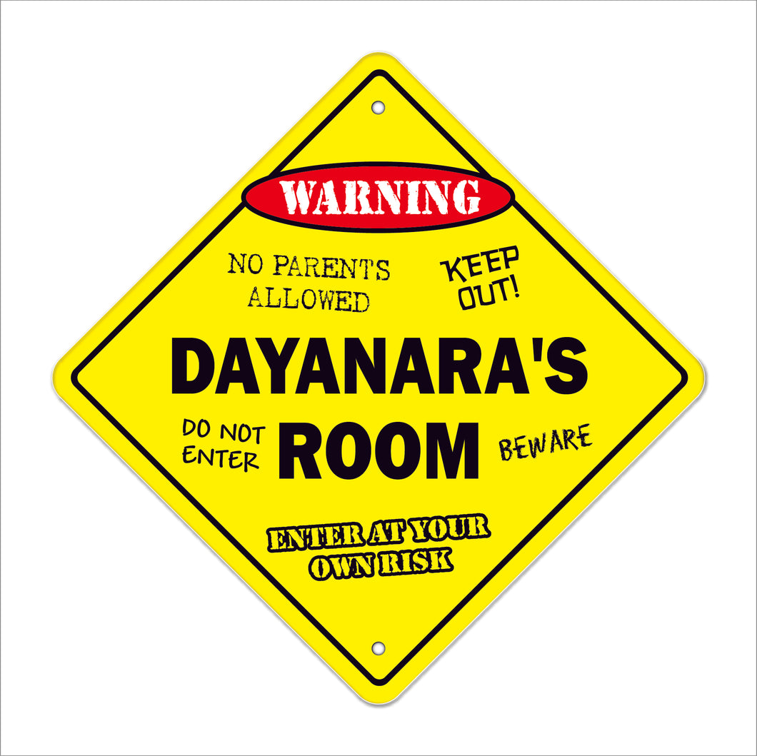 Dayanara's Room Sign