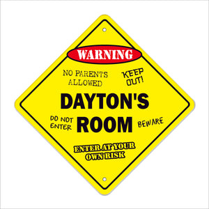 Dayton's Room Sign