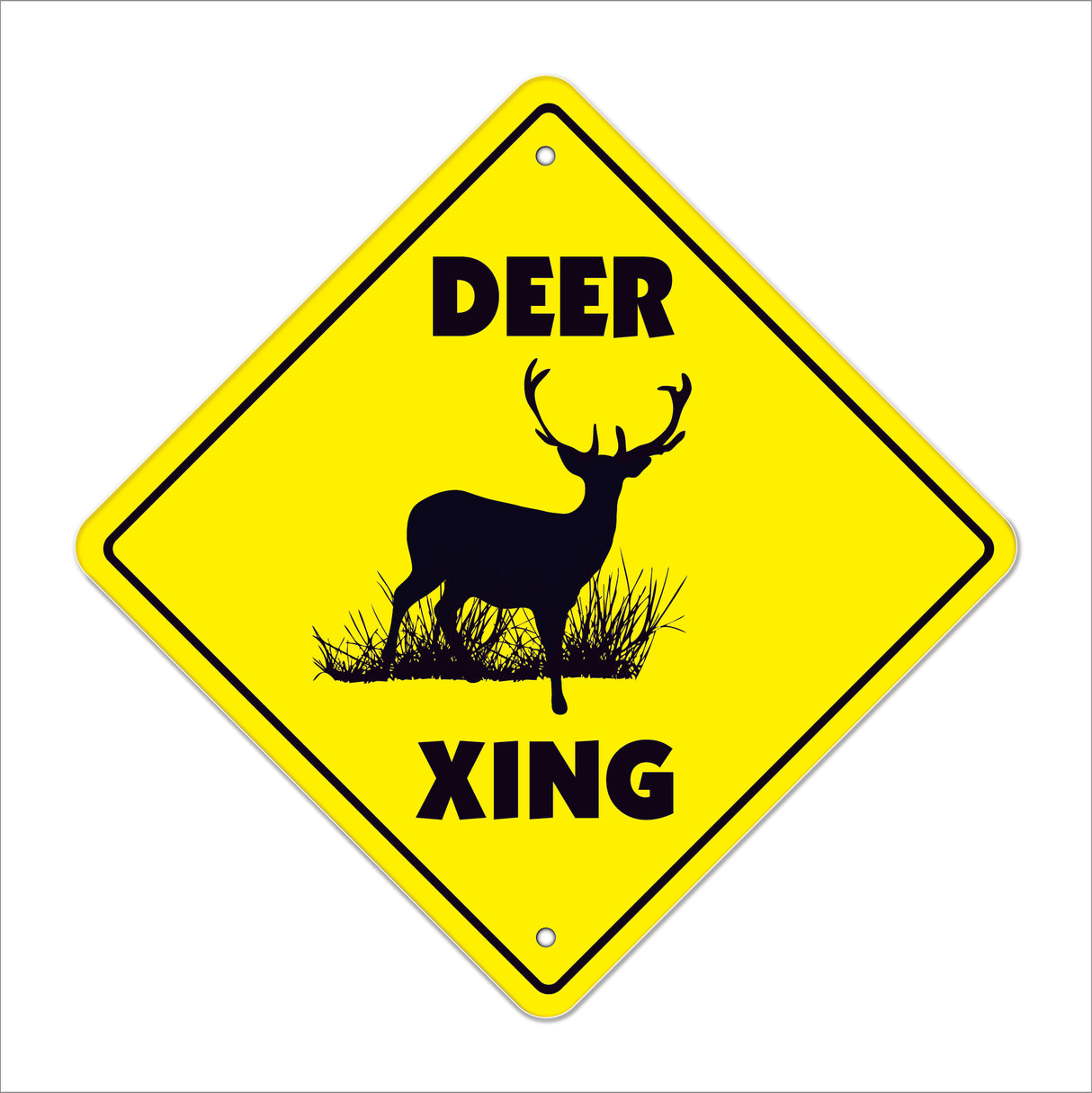 Deer Crossing Sign