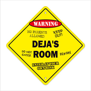 Deja's Room Sign