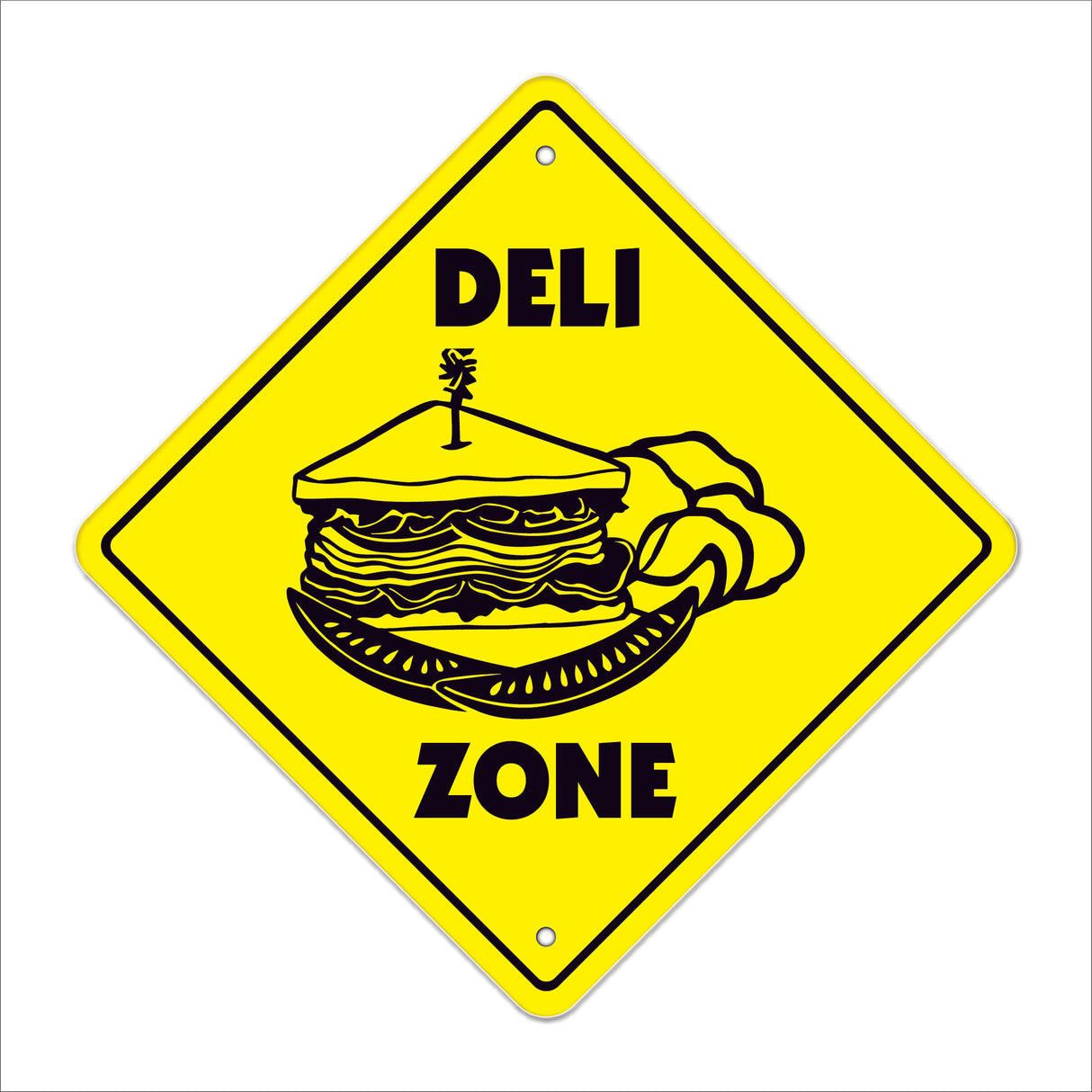 Deli Crossing Sign
