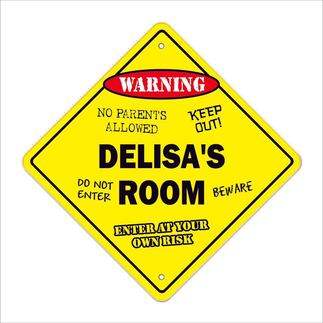 Delisa's Room Sign