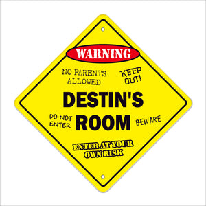 Destin's Room Sign