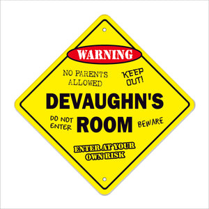 Devaughn's Room Sign