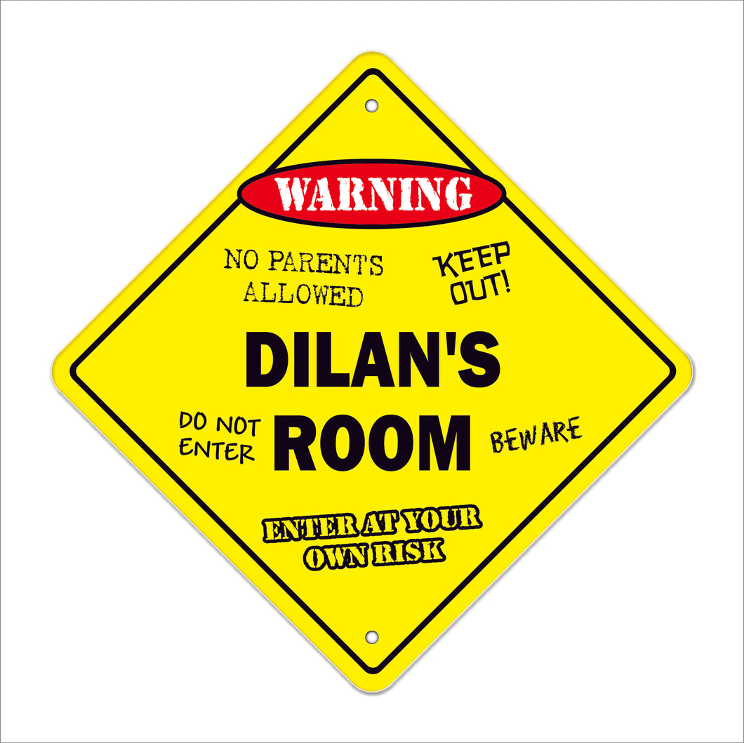 Dilan's Room Sign