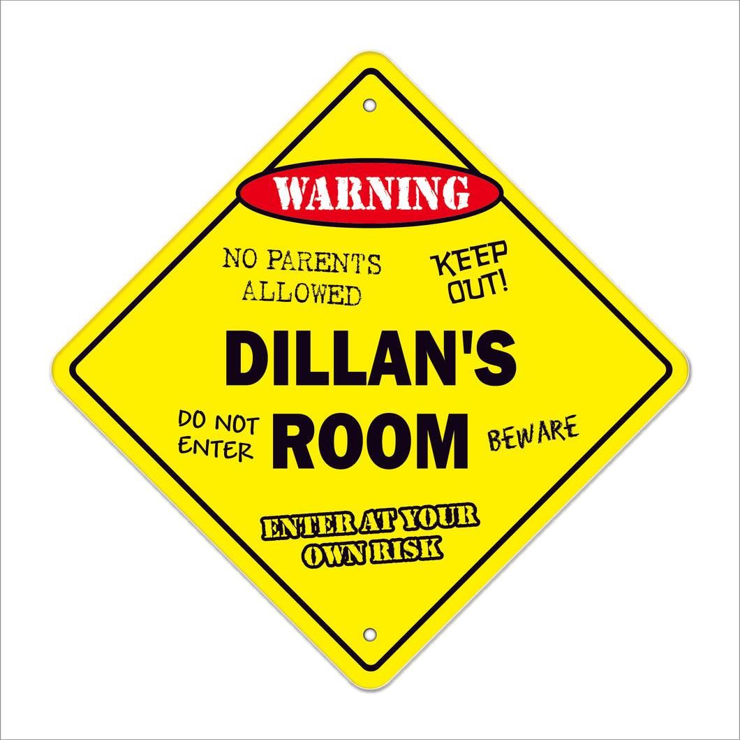 Dillan's Room Sign