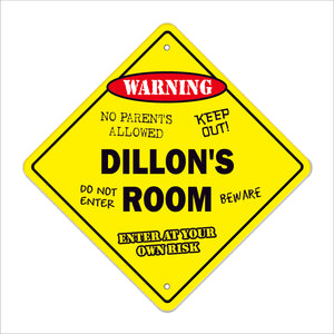 Dillon's Room Sign