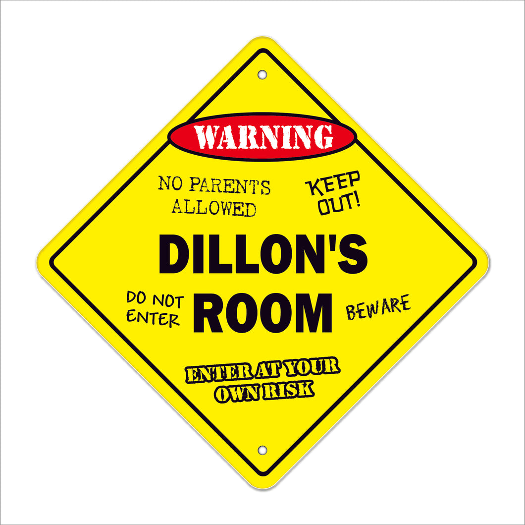 Dillon's Room Sign