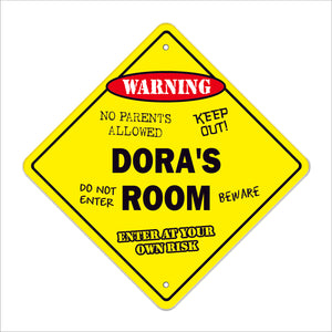 Dora's Room Sign