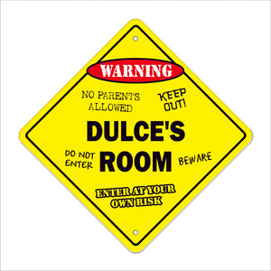 Dulce's Room Sign