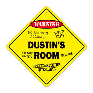 Dustin's Room Sign