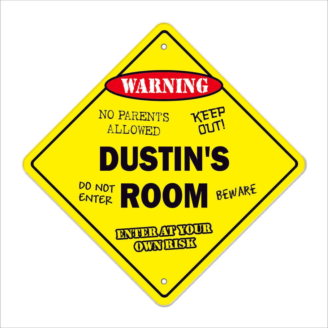 Dustin's Room Sign