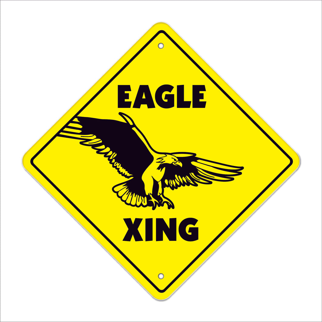 Eagle Crossing Sign