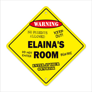 Elaina's Room Sign