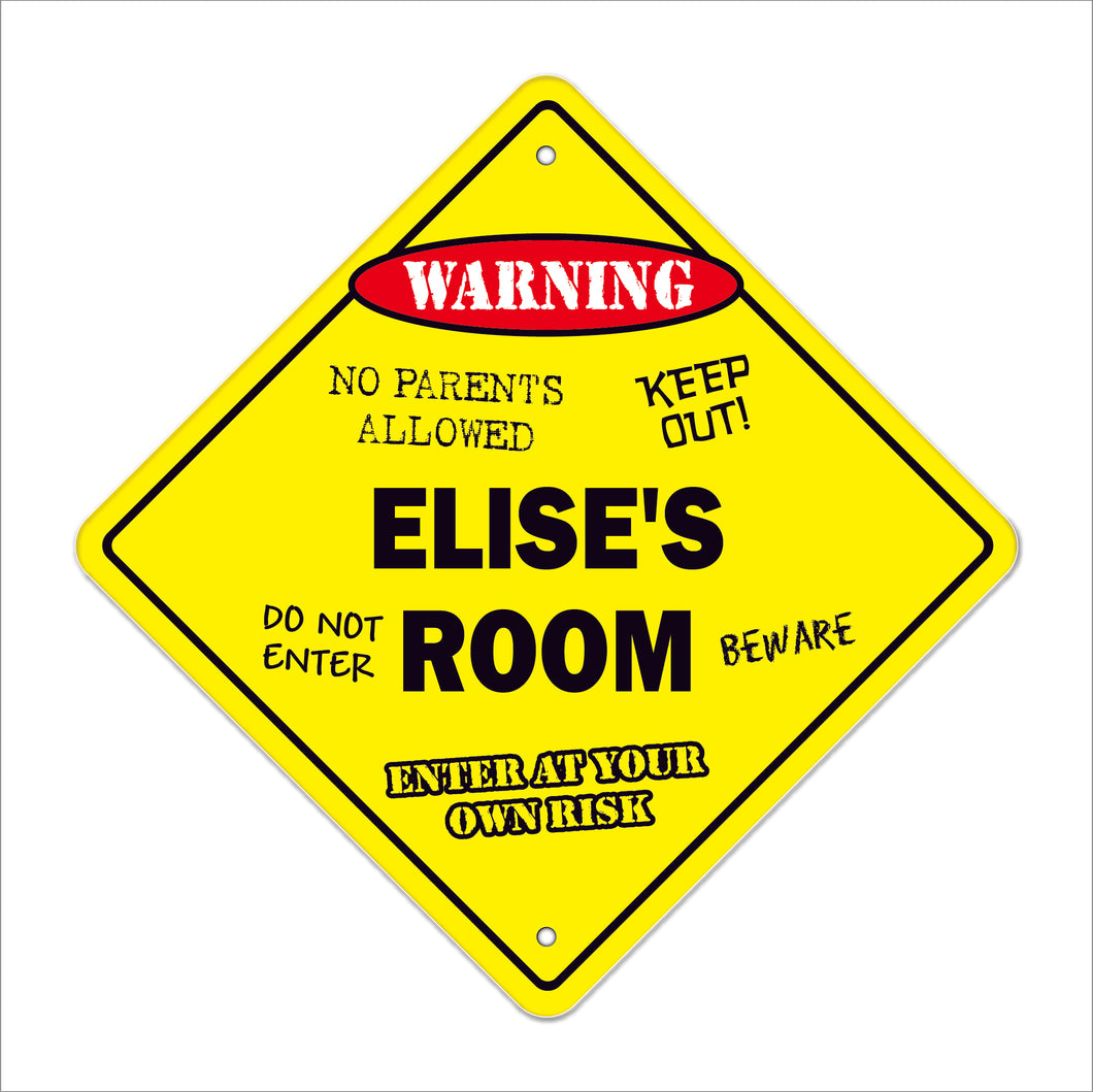 Elise's Room Sign