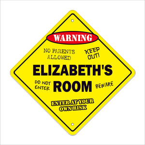 Elizabeth's Room Sign