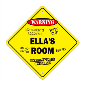 Ella's Room Sign