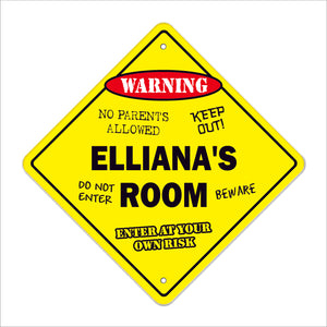 Elliana's Room Sign