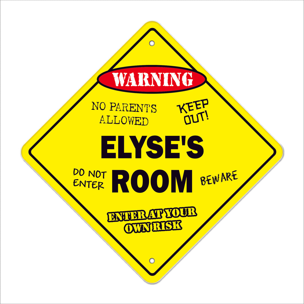 Elyse's Room Sign